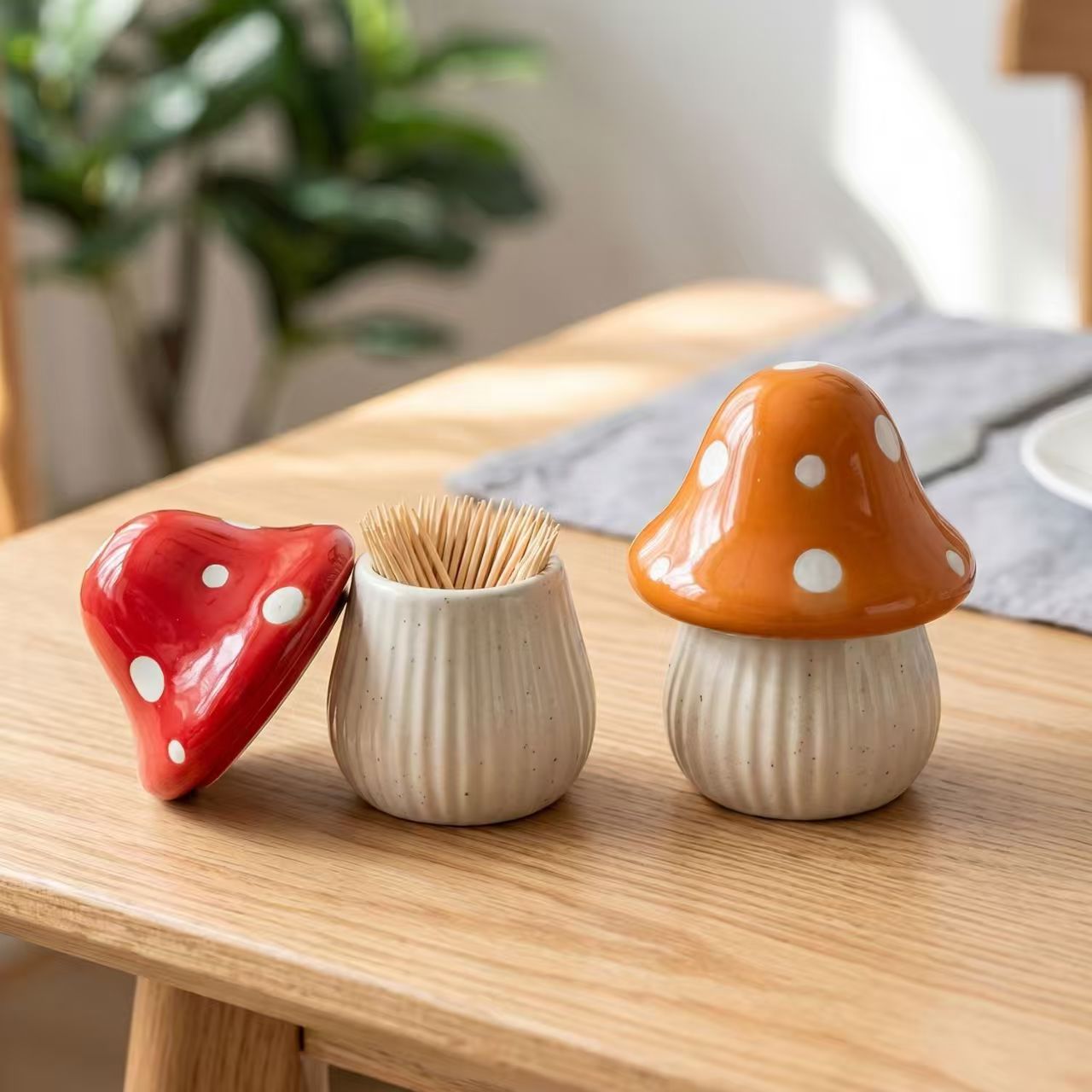 Commercial Kitchen Organization - Ceramiczne pojemniki do przechowywania w kształcie