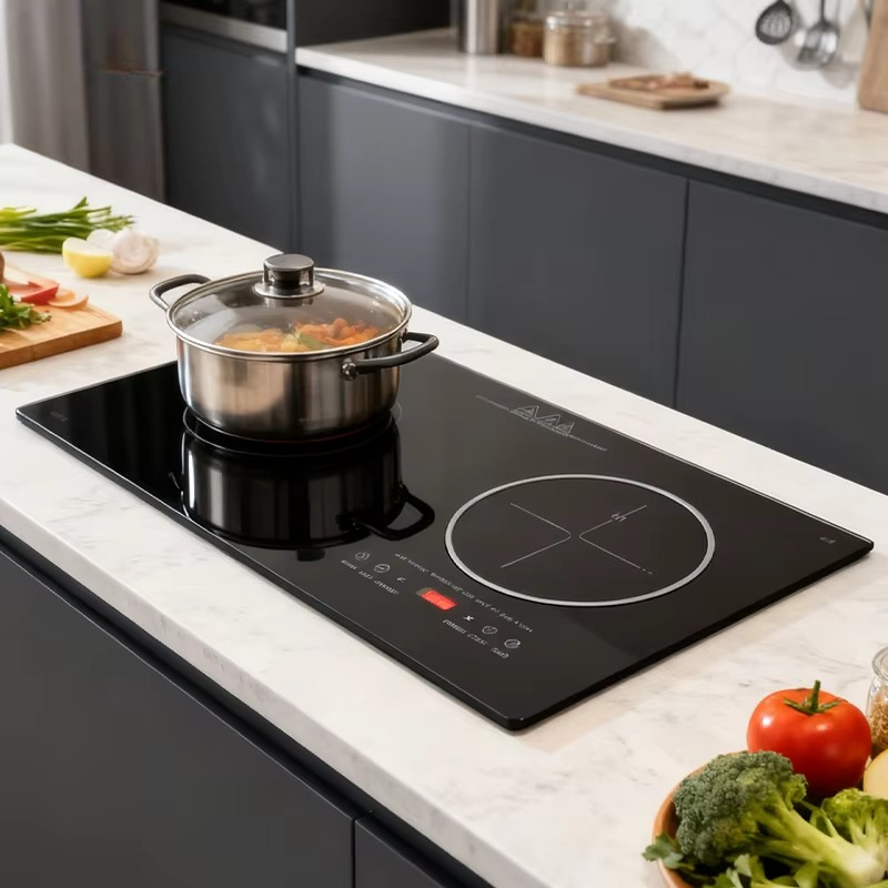 Commercial Kitchen Stove - Nowa Komercyjna 2-palnikowa Elektryczna Płyta Ceramiczna