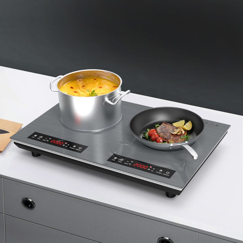 Commercial Kitchen Zones - Podwójna płyta indukcyjna, podwójna płyta grzewcza