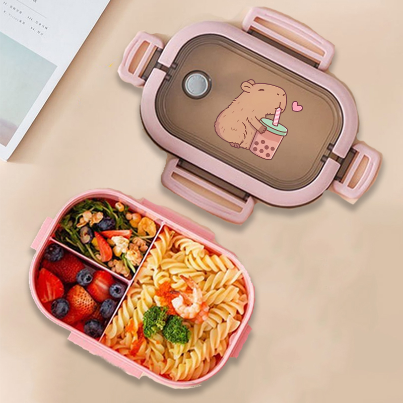 Commercial Kitchen Organization - Pudełko na lunch Bento z kapibarą,