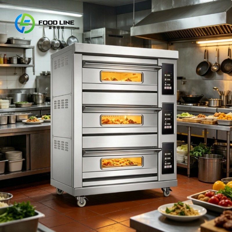 Commercial Kitchen Oven - Piec komercyjny ze stali nierdzewnej do