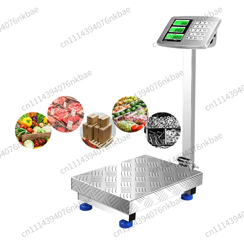 Commercial Kitchen Bench - Składana elektroniczna waga stołowa ze stali