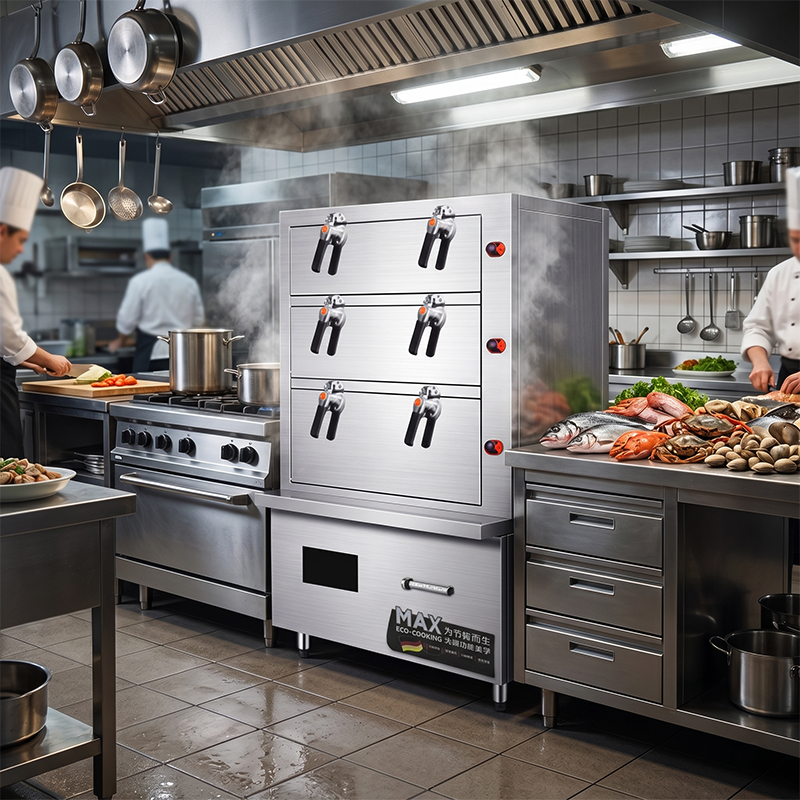 Profesjonalny parowar elektryc – Commercial Kitchen Cooking recenzja i cena