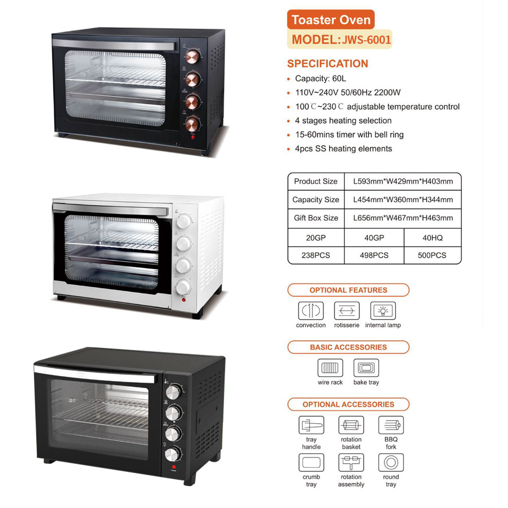 Elektryczna piekarnica 60L, wi – Commercial Kitchen Manufacturers recenzja i cena