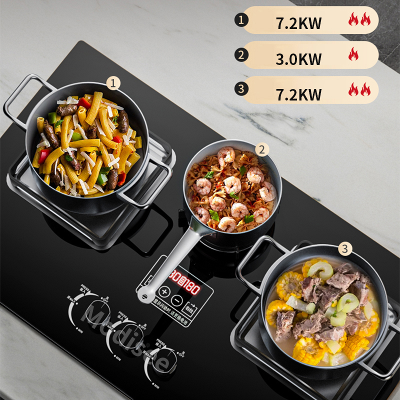 Wbudowana płyta gazowa 3 palni – Commercial Kitchen Stove recenzja i cena