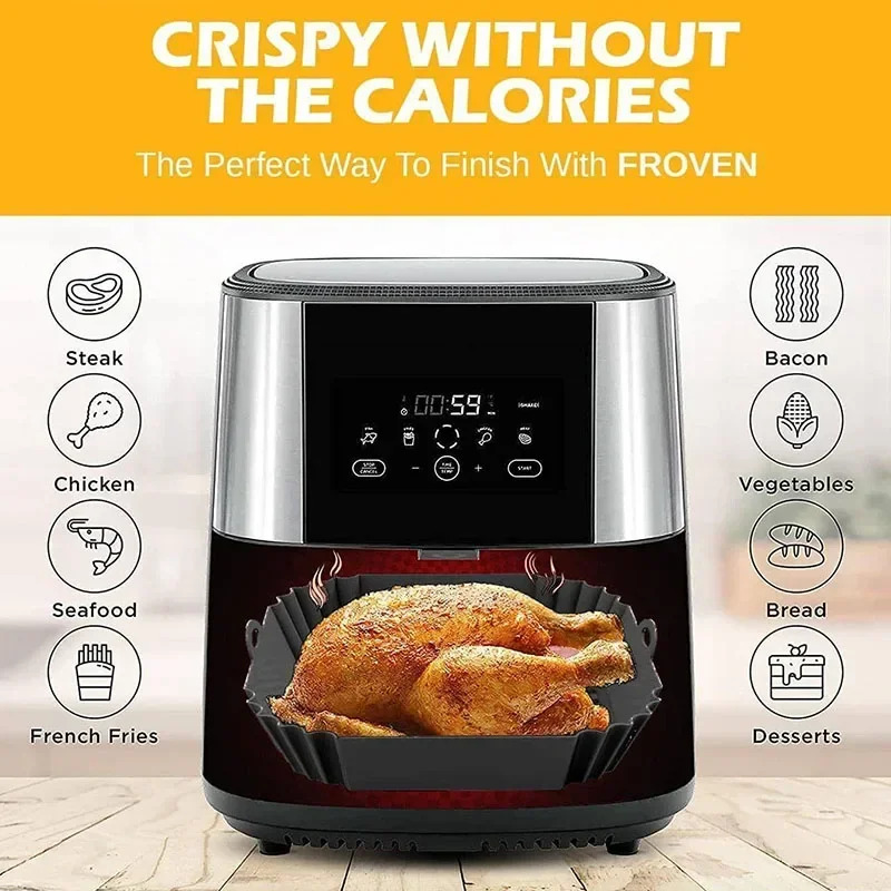 1 szt. Silikonowy koszyk do fr – Commercial Kitchen Cooking recenzja i cena