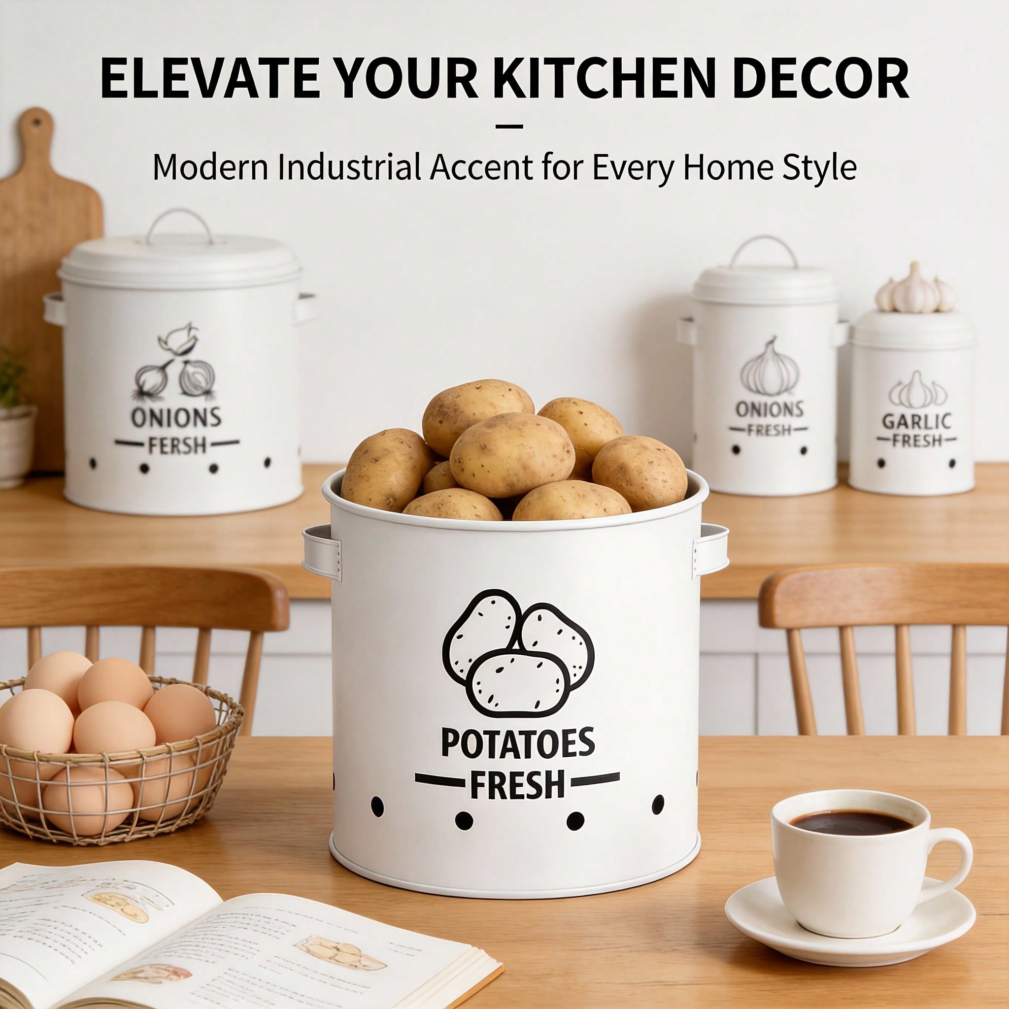 Zestaw pojemników na ziemniaki – Commercial Kitchen Organization recenzja i cena