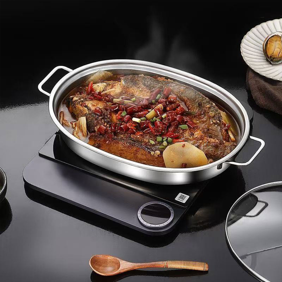 Taca ze stali nierdzewnej z uc – Induction Cooker Commercial recenzja i cena
