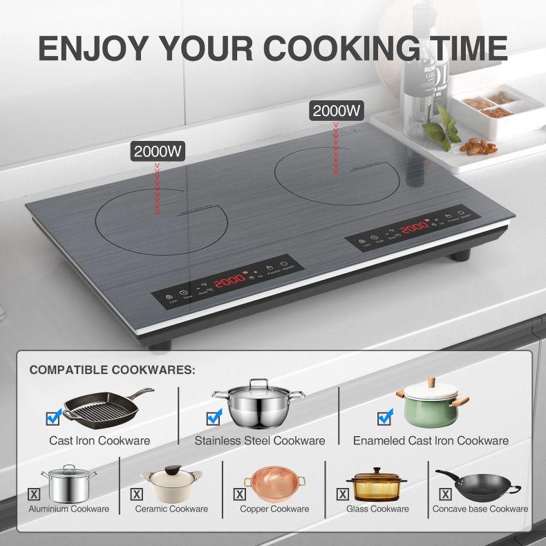 Podwójna płyta indukcyjna, pod – Commercial Kitchen Zones recenzja i cena