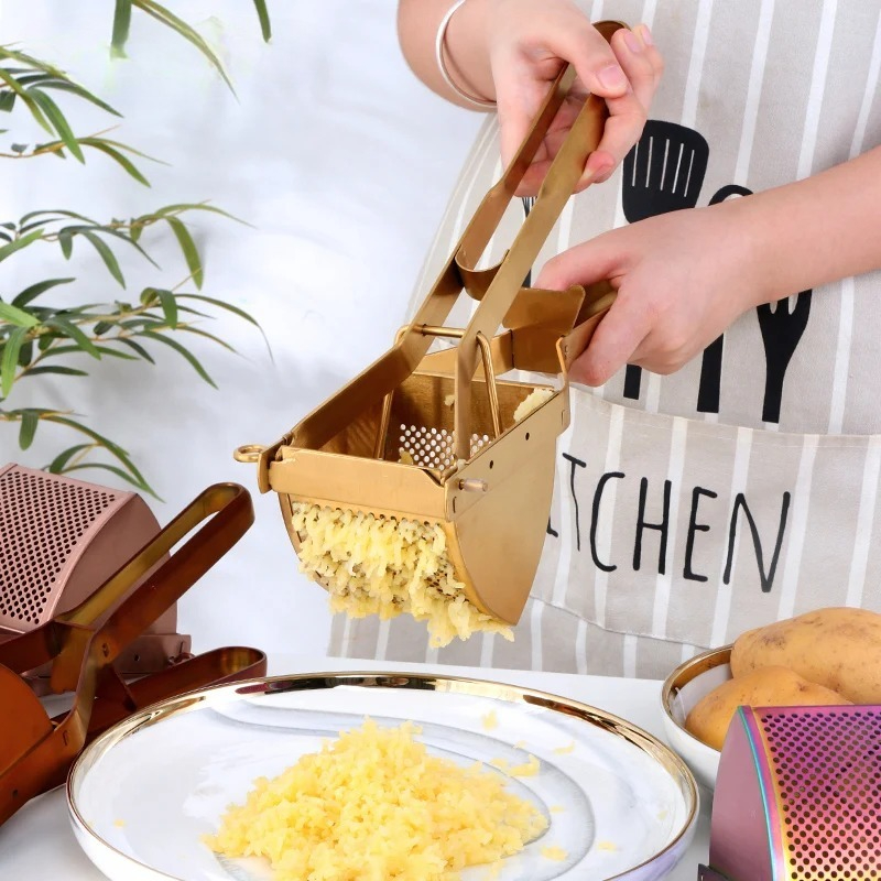 1 szt. Złoty tłuczek do ziemni – Commercial Kitchen Manufacturers recenzja i cena