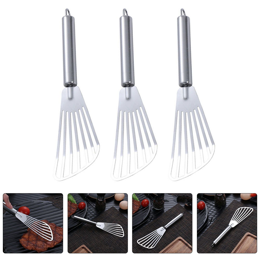 3 szt. szpatułek ze stali nier – Commercial Kitchen Cooking recenzja i cena