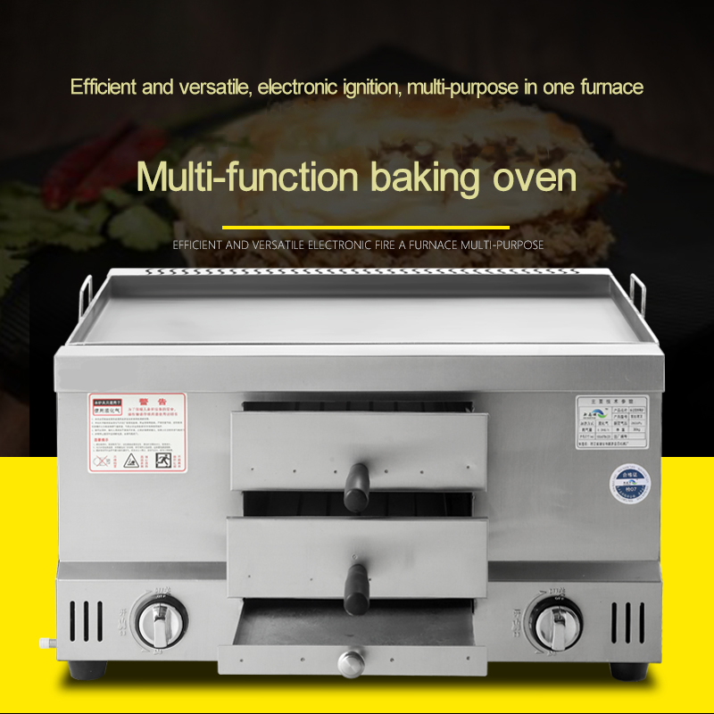 Piekarnik gazowy ze stali nier – Commercial Kitchen Oven recenzja i cena
