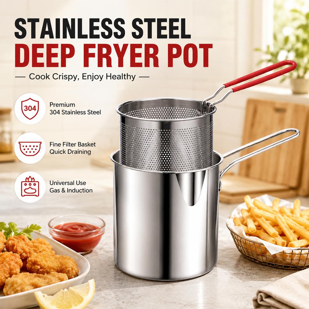 Frytkownica ze stali nierdzewn – Commercial Kitchen Cooking recenzja i cena