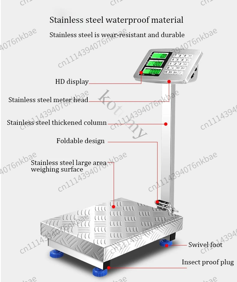 Składana elektroniczna waga st – Commercial Kitchen Bench recenzja i cena