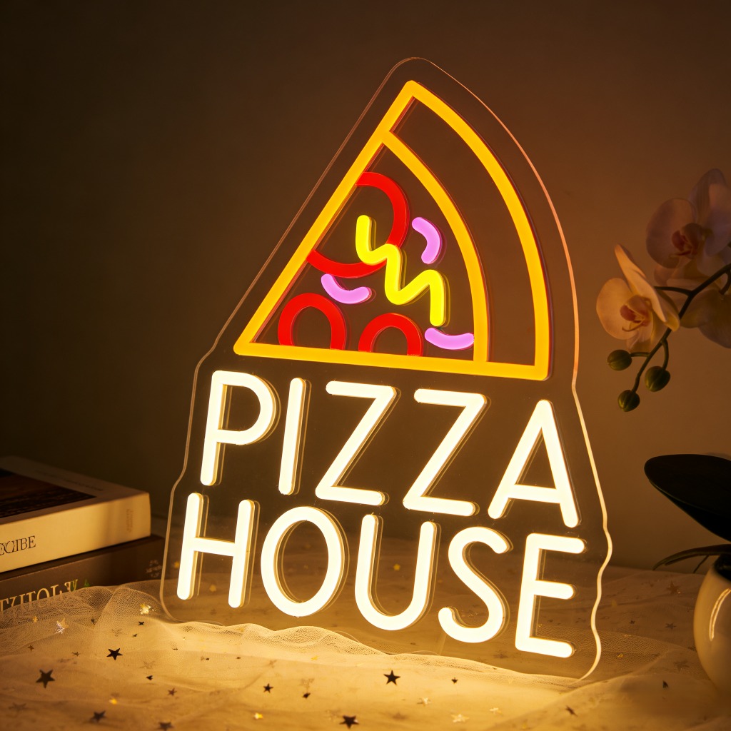 Neonowy szyld Pizza House, ści – Commercial Kitchen Windows recenzja i cena